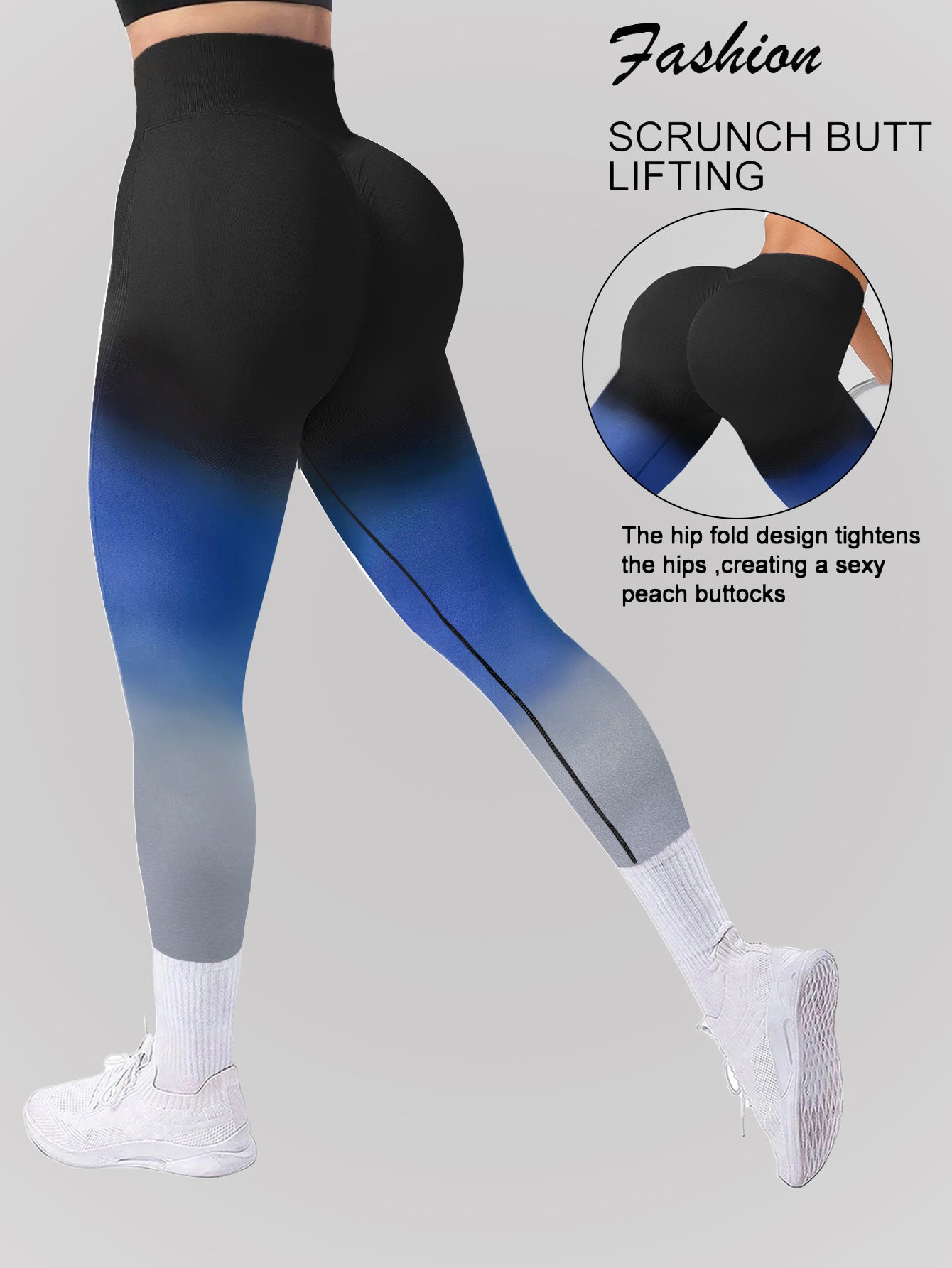 Leggings, Yoga High-Waisted Tummy Control, Butt-Lifting