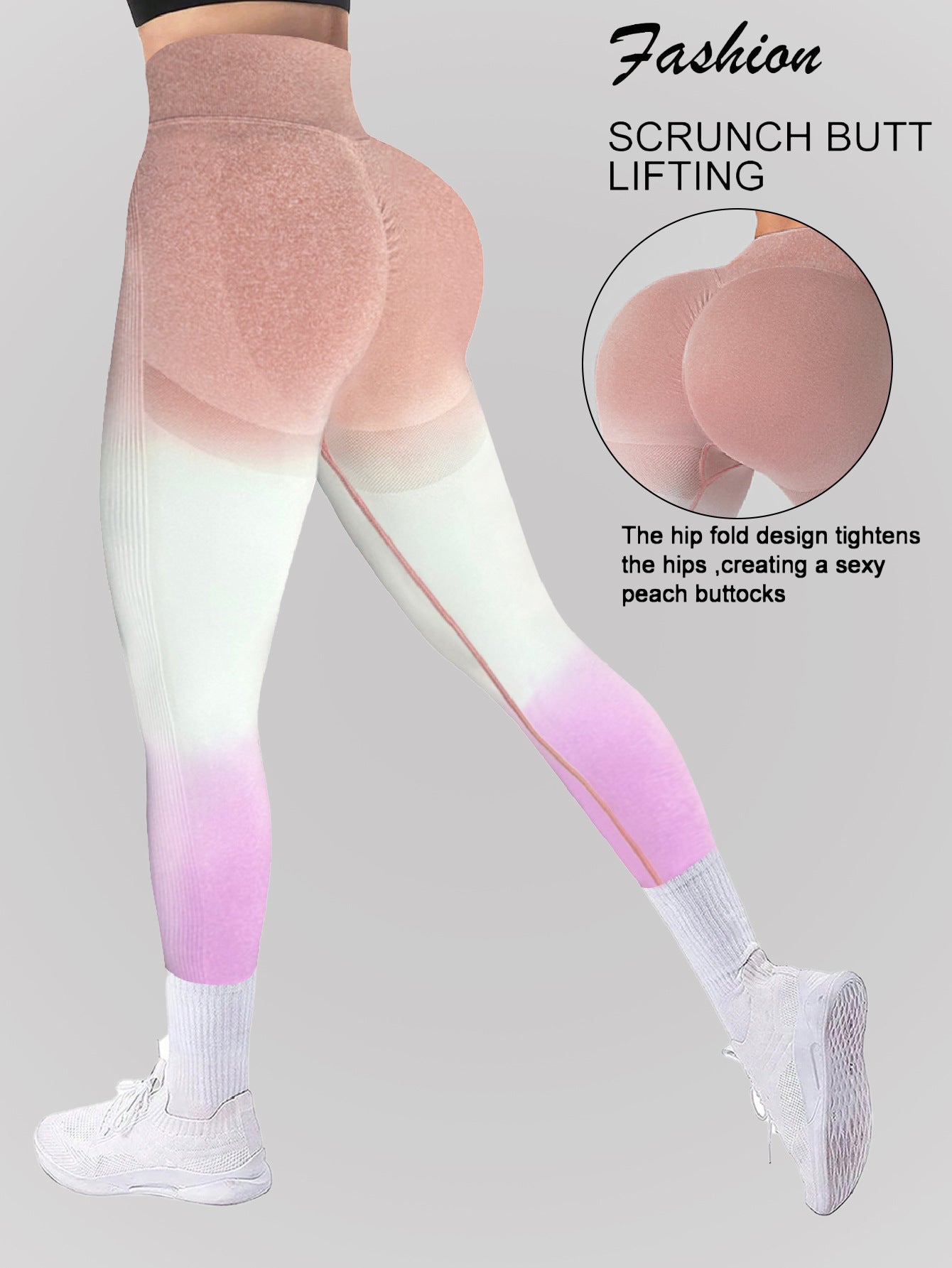 Leggings, Yoga High-Waisted Tummy Control, Butt-Lifting
